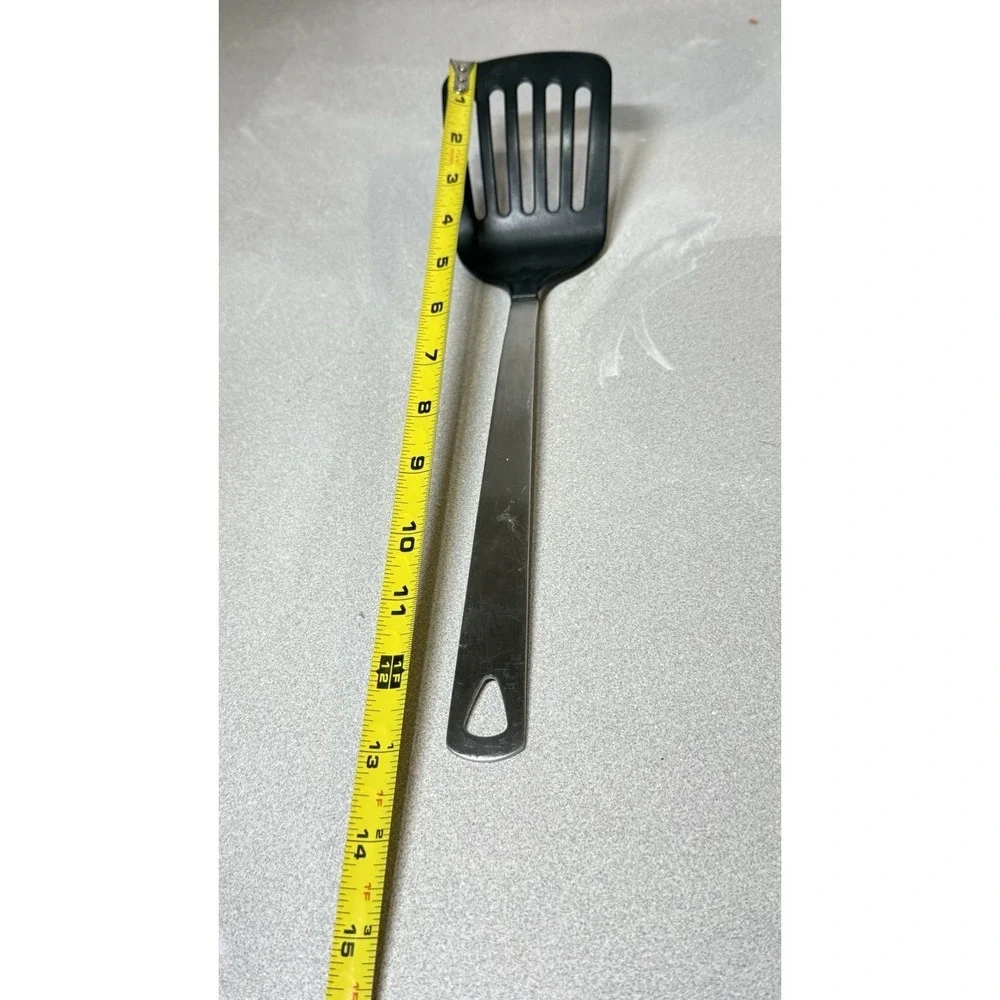 Oneida‎ Stainless Steel Silicone Slotted Spatula Kitchen Turner Flipper 13